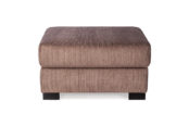 In picture footstool Magnum; fabric: Hombre 5310; leg 40 Black
