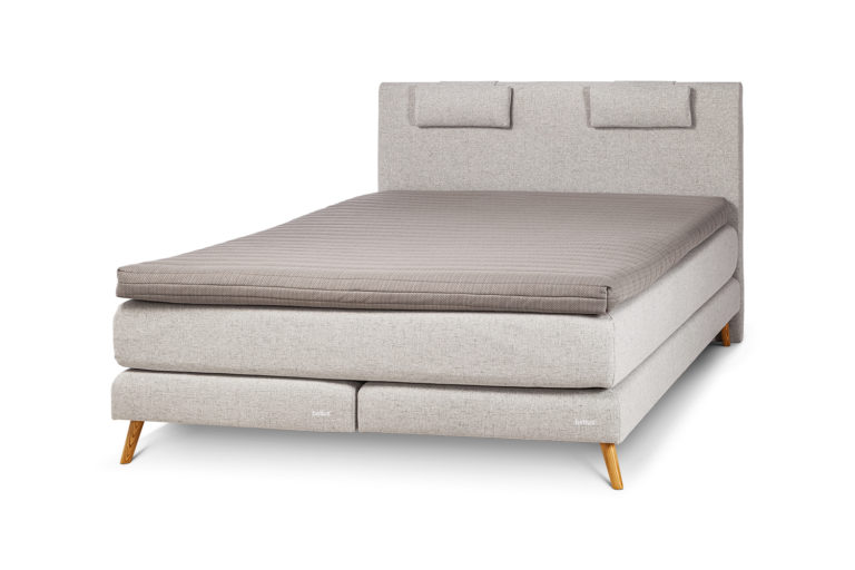 In picture Continental Strömma Headboard Condor Linea 16 Leg 14 Oak