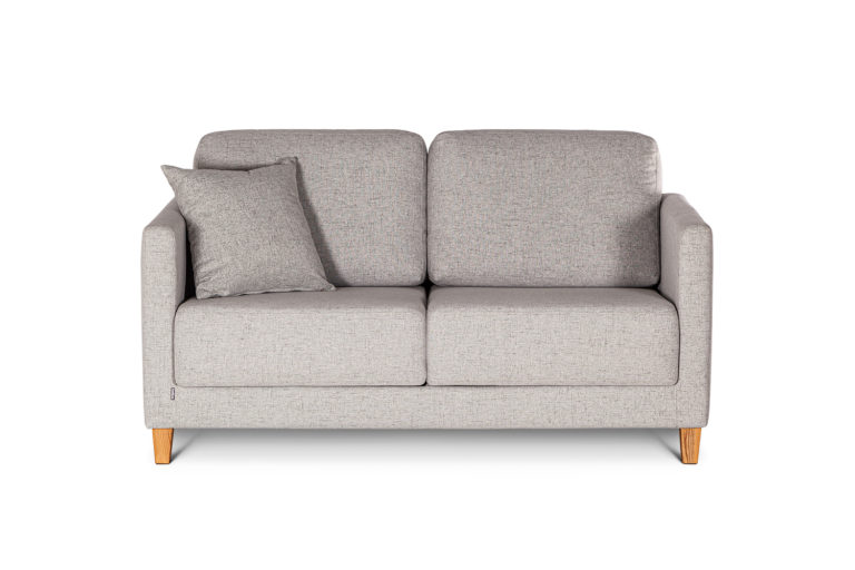 In picture: Nicole 2. Fabric: Linea 16. Leg: 1, oak.