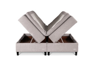 In picture: Compact Bliss. Top mattress: Cumulus. Leg: 1, black.