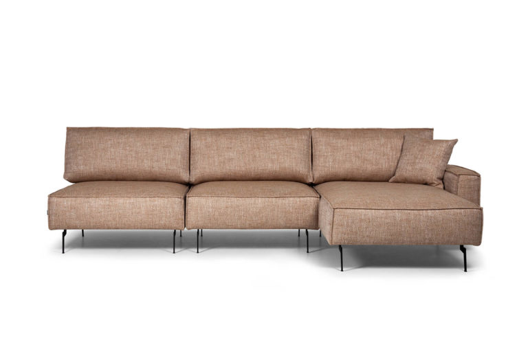 In picture: Invito 11DIVA. Fabric: Uralis 2085. Leg: 122, matteblack.