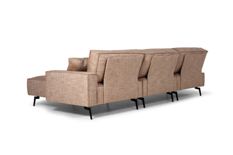 In picture: Invito 11DIVA. Fabric: Uralis 2085. Leg: 122, matteblack.