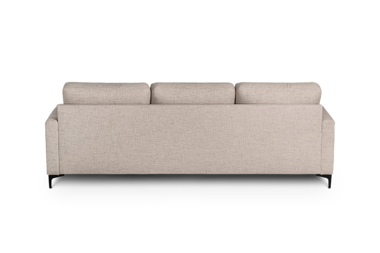 In picture: Presly 3 DIV Right. Fabric: Eleni 810. Leg 53, matte black.