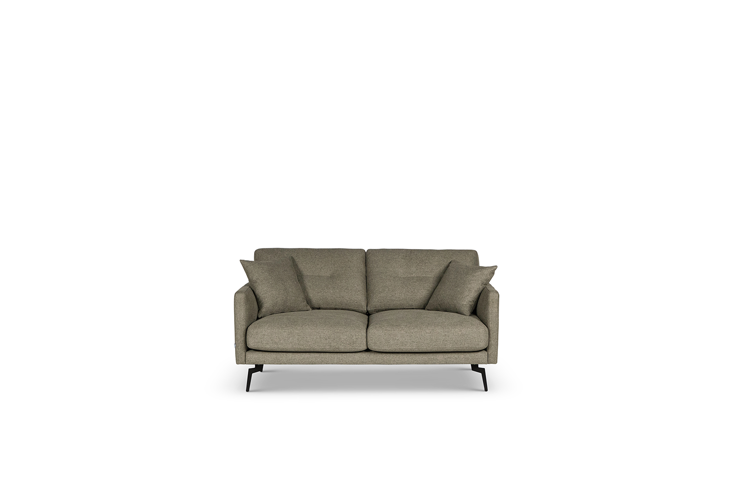In picture: Showtime 2. Fabric: Ness 1206. Leg: 122, matteblack.