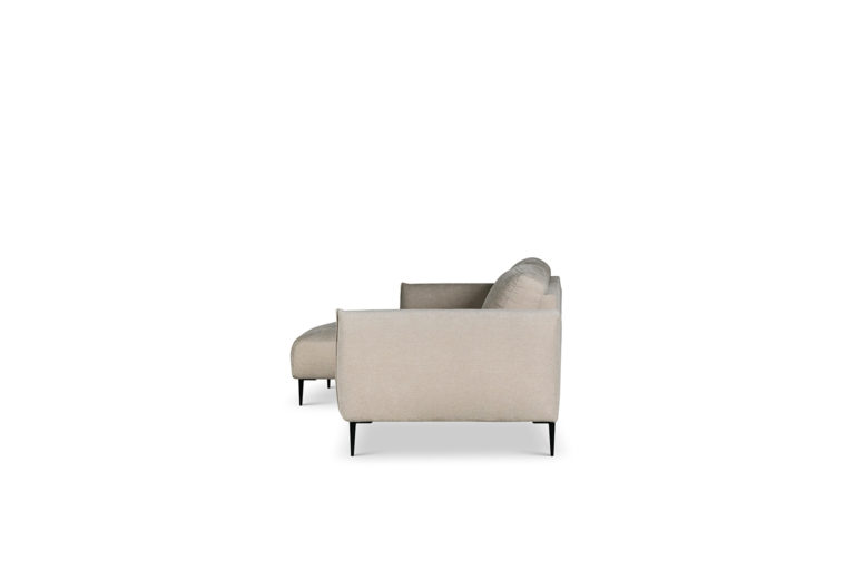 In picture: Boheme 4 DIV Left. Fabric: Nuevo 4680. Leg: 15, metal, matte black.