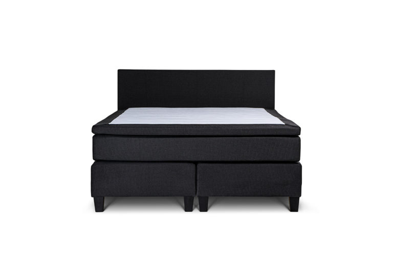 In picture: Continental Airisto 160x200 cm. Fabric: Barette 1. Headboard: Airisto. Leg: 1, black.