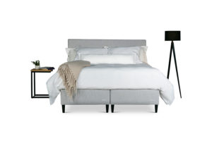 In picture: Continental Salla 160x200 cm. HB: Salla. Leg: 121, black.