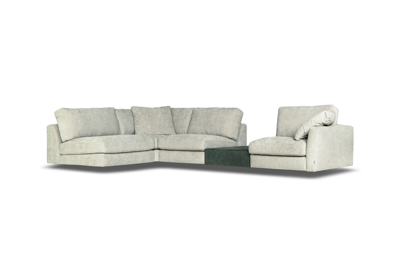 In picture: Amadeus 1,5-C-1-Table-1-A. Fabric: Nuevo4682.