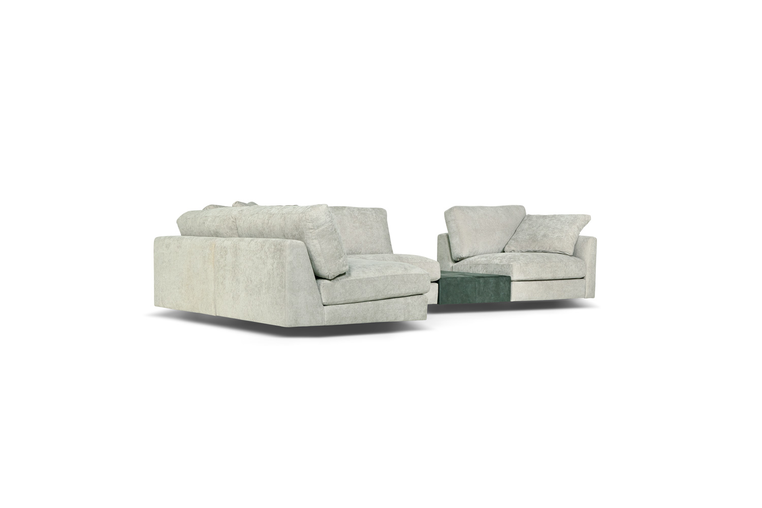 In picture: Amadeus 1,5-C-1-Table-1-A. Fabric: Nuevo4682.