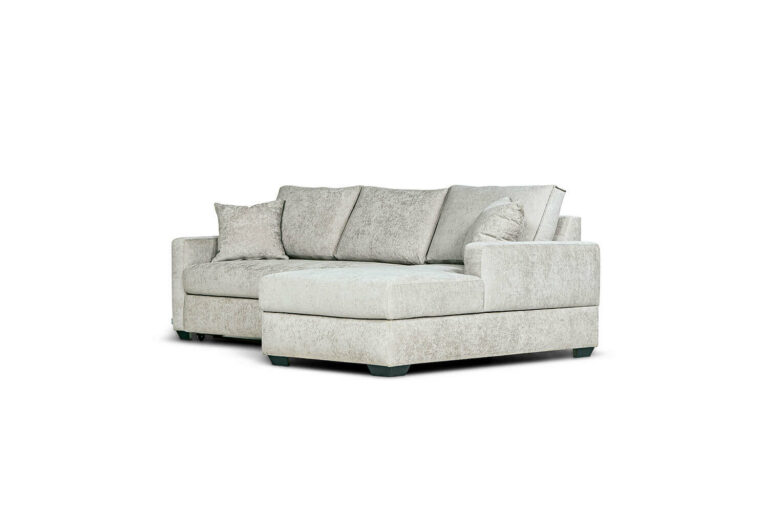 In picture: Bergen 3 DIV Right. Fabric: Nuevo 4682. Leg: 36, black.