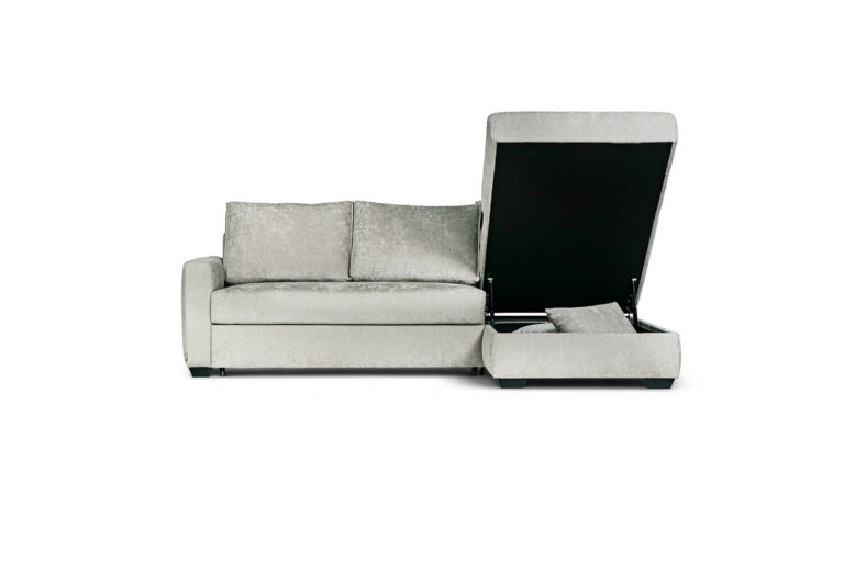In picture: Bergen 3 DIV Right. Fabric: Nuevo 4682. Leg: 36, black.