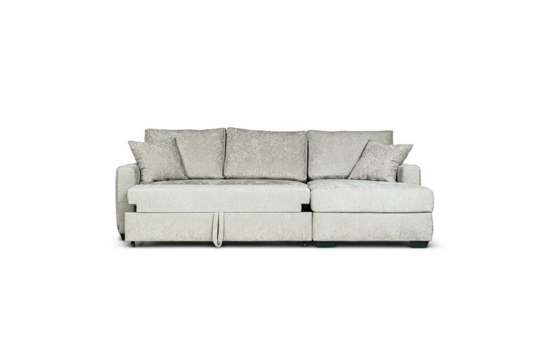 In picture: Bergen 3 DIV Right. Fabric: Nuevo 4682. Leg: 36, black.