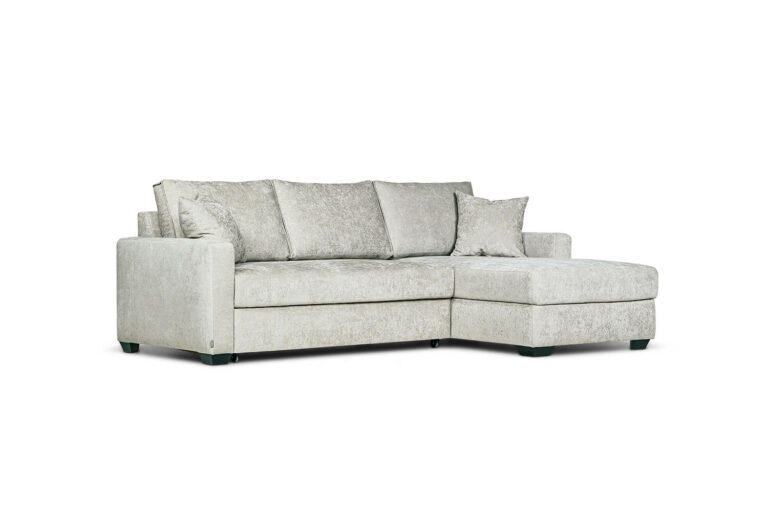In picture: Bergen 3 DIV Right. Fabric: Nuevo 4682. Leg: 36, black.