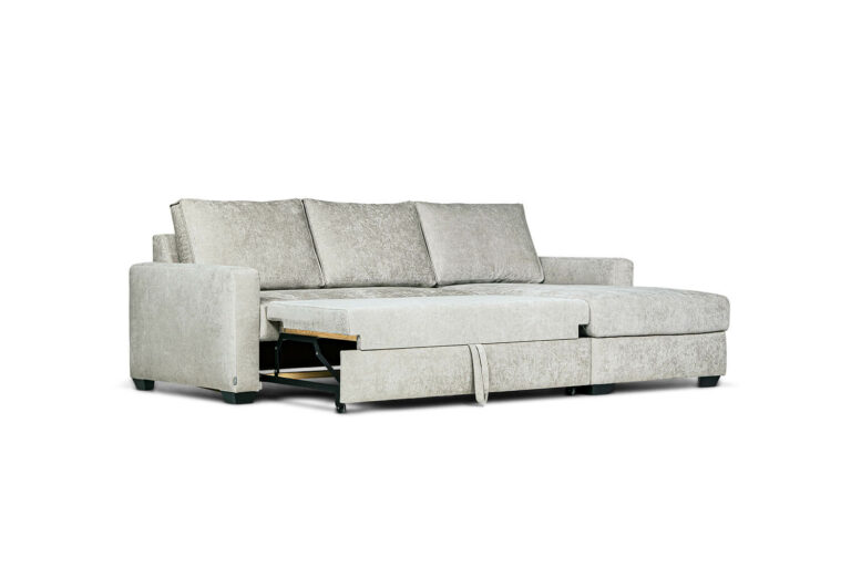 In picture: Bergen 3 DIV Right. Fabric: Nuevo 4682. Leg: 36, black.