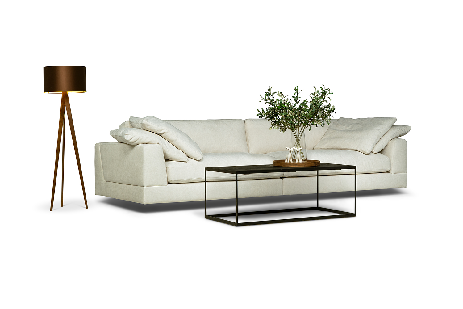 In picture: Infinity 4. Fabric: Shaff 1102.