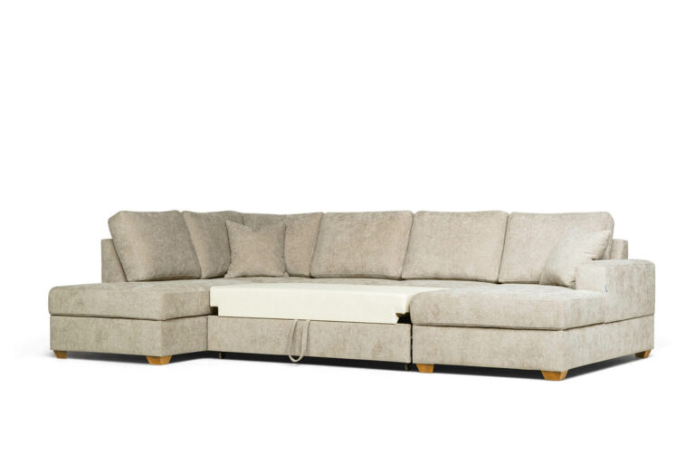In picture: Dallas Left. Fabric: Shaff 1109.