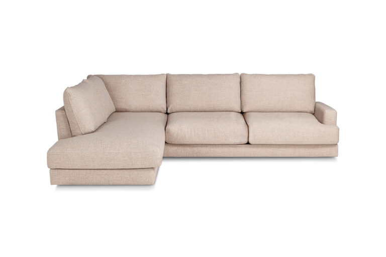 In picture: Piave Open End Left. Fabric: Matuu 02.