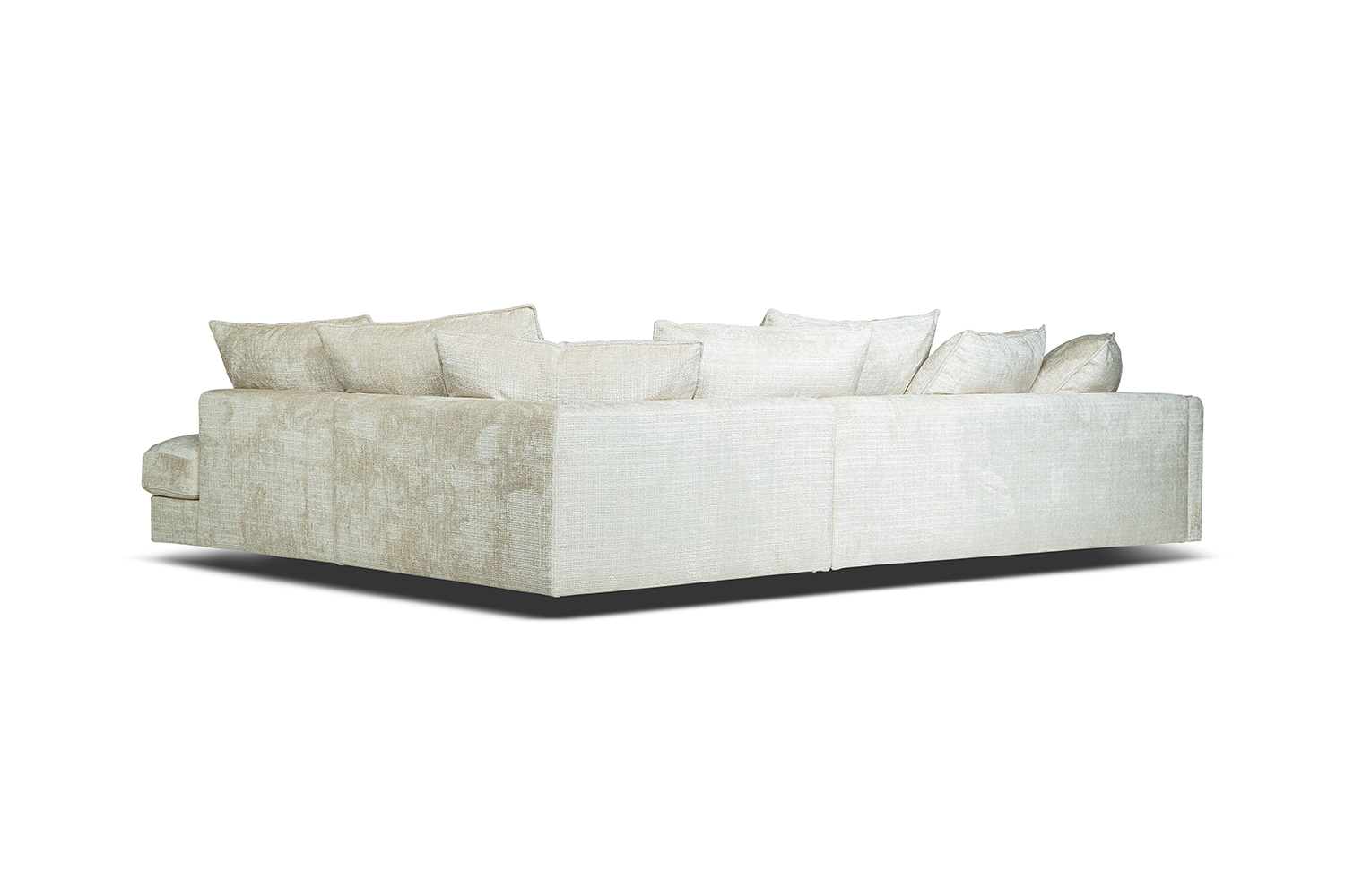 In picture: Band Open End Right. Fabric: Urban 3402.