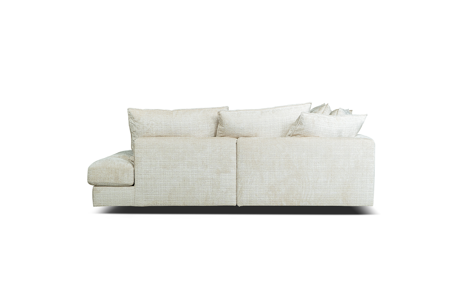 In picture: Band Open End Right. Fabric: Urban 3402.