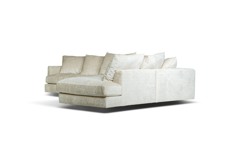 In picture: Band Open End Right. Fabric: Urban 3402.