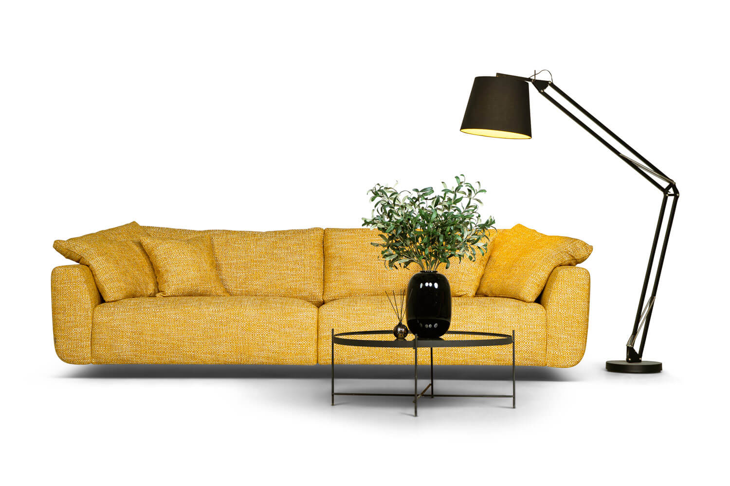 In picture: Eloise 4 LC. Fabric: Lumira25053.