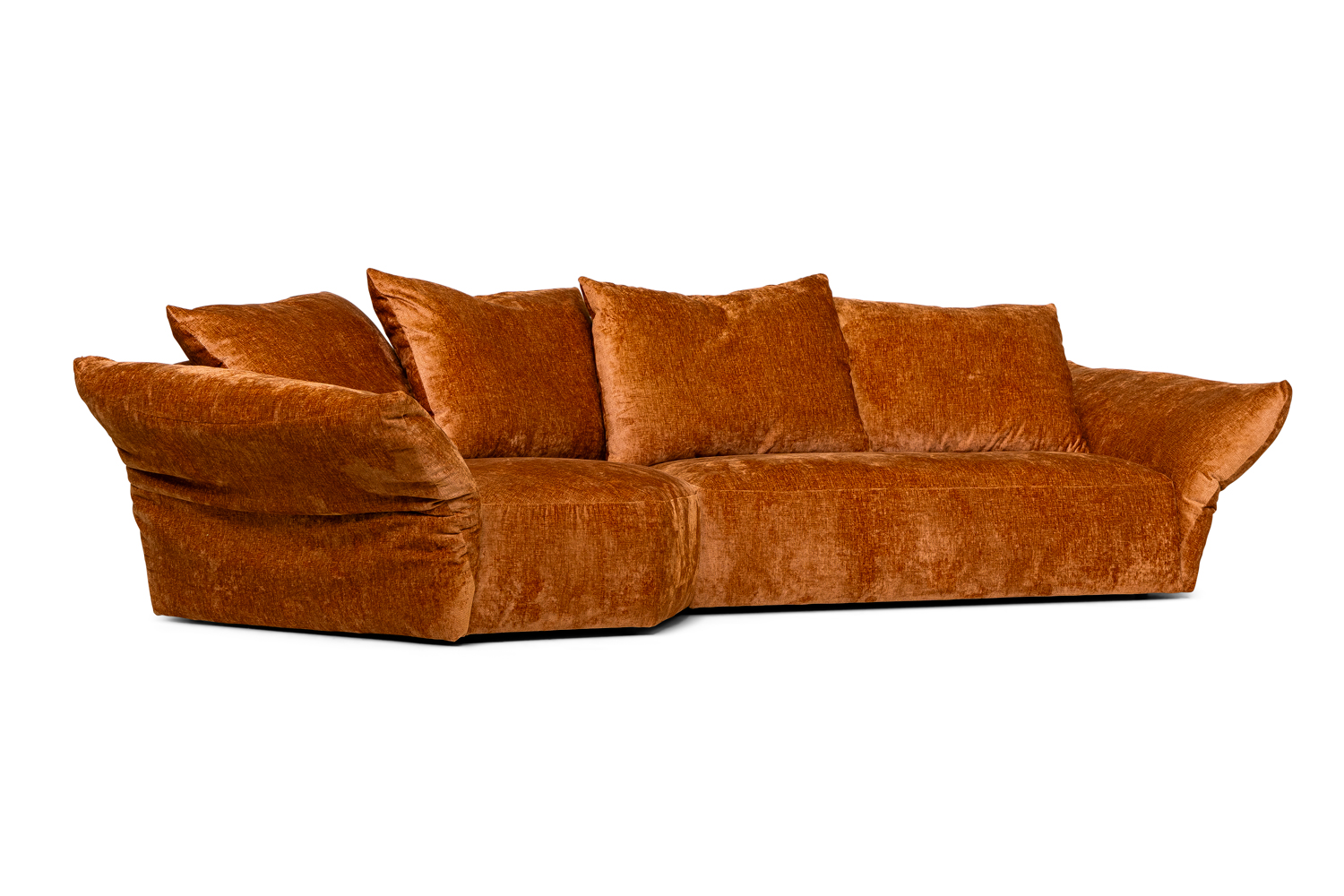 In picture: Eularia Lounger 160 Left. Fabric: Jazz 3152.