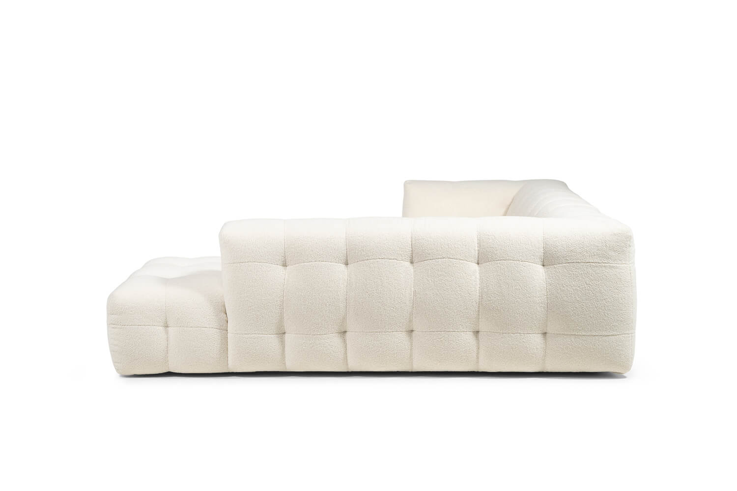 In picture: Bublee Open End Right. Fabric: Wooley 22907.