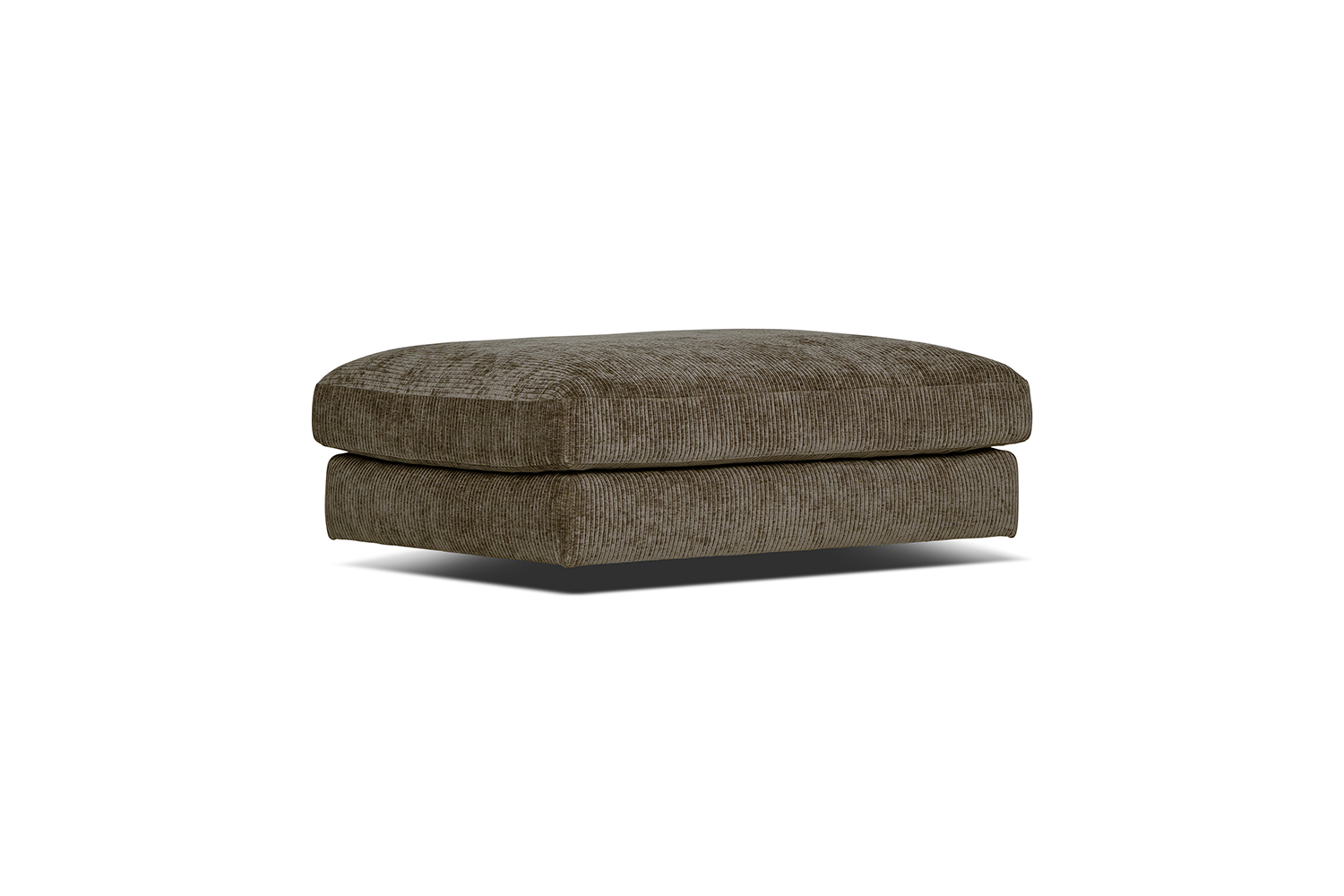 In picture: Sora footstool. Fabric: Merlot 4012.
