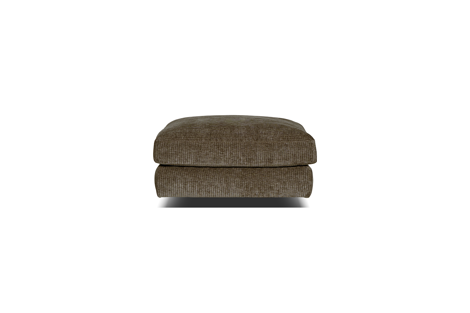 In picture: Sora footstool. Fabric: Merlot 4012.